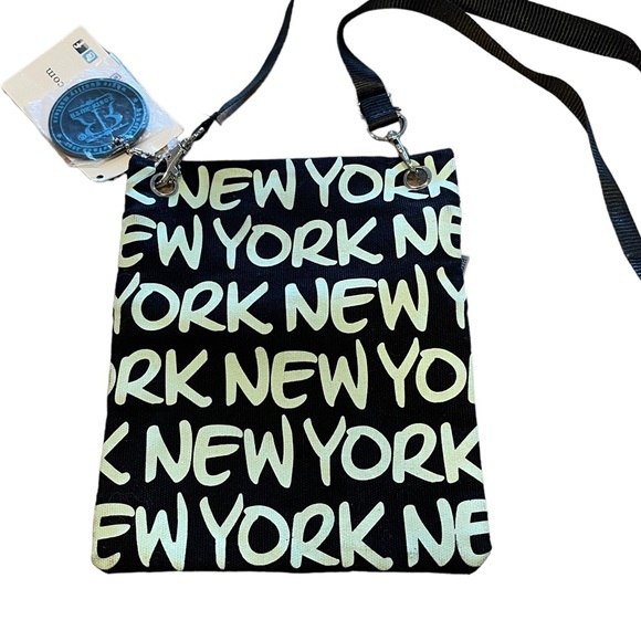 NWT Robin Ruth 100% Multi-color Mini Crossbody “New York “ - Picture 3 of 11